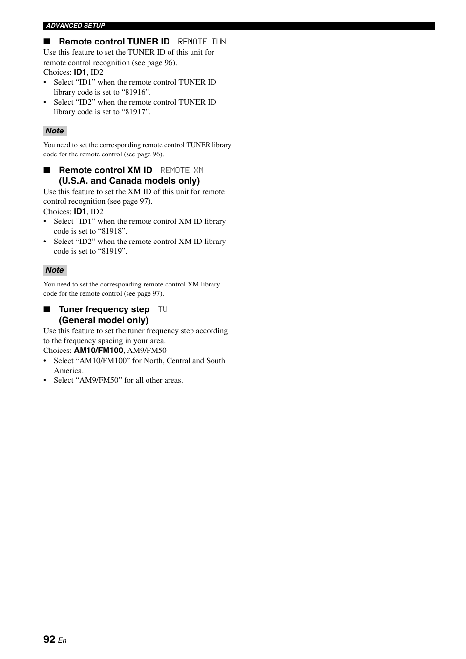 Yamaha RX-N600 User Manual | Page 96 / 132