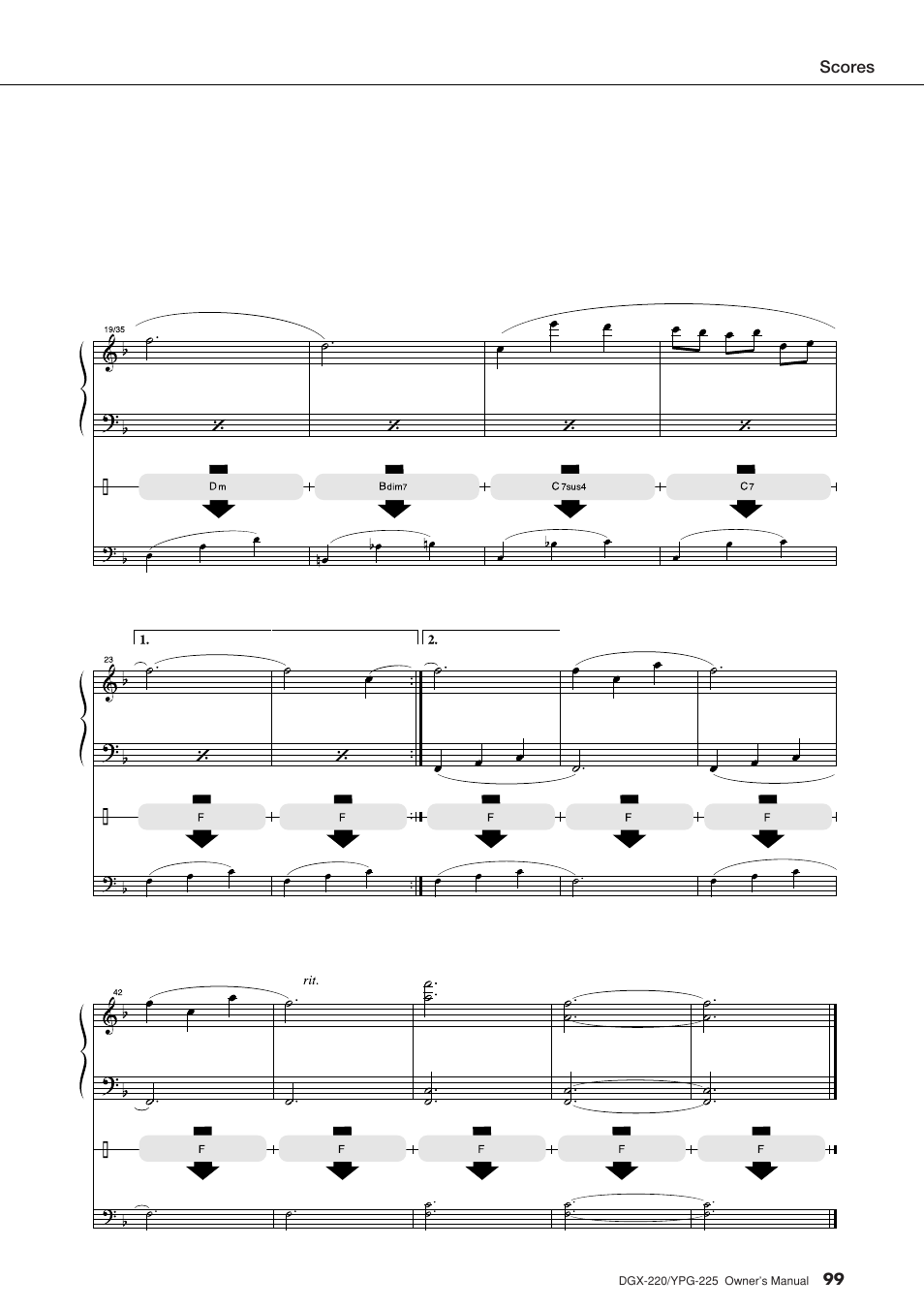 Yamaha PORTABLEGRAND YPG-225 User Manual | Page 99 / 118