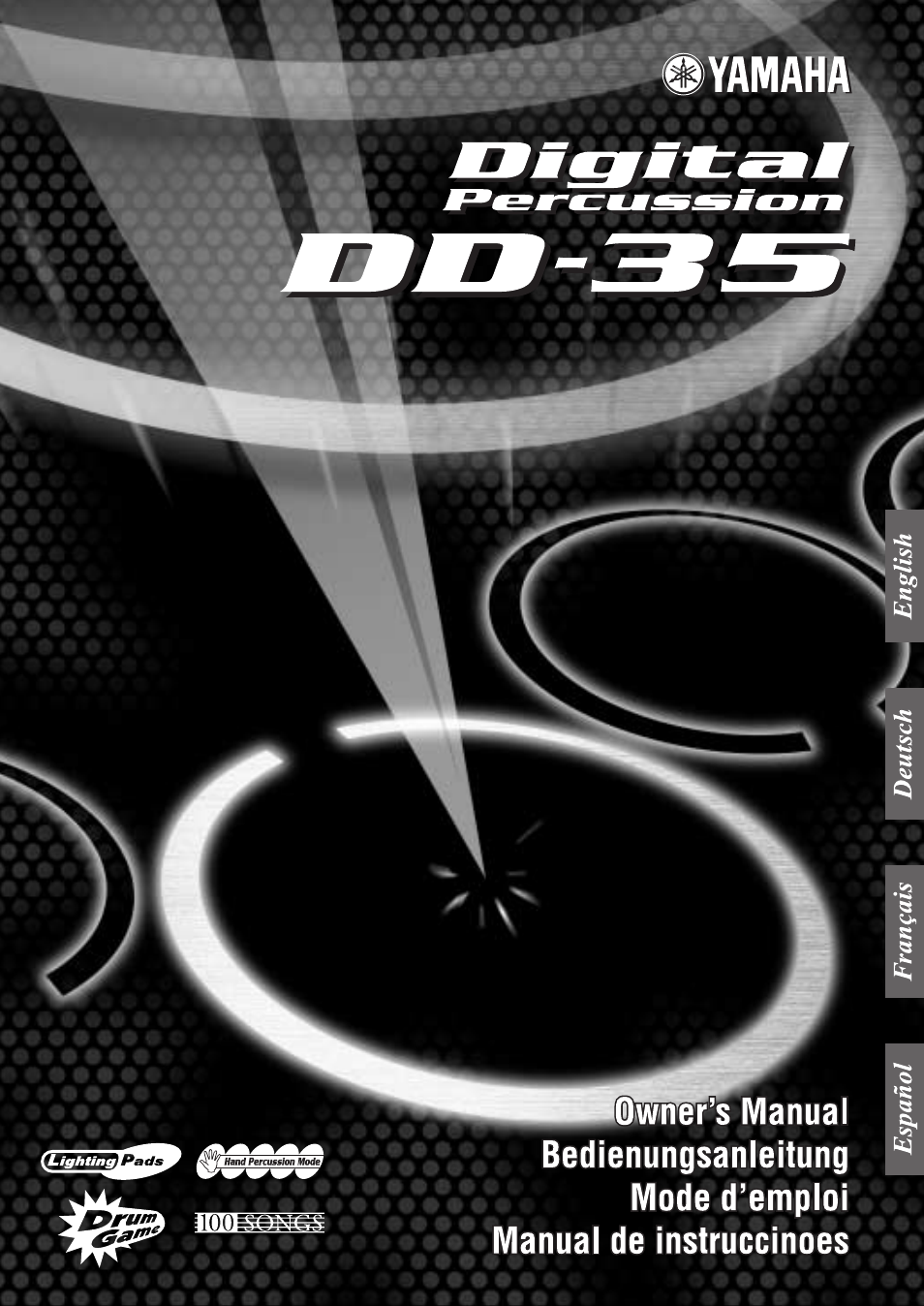 Yamaha Digital Percussion DD-35 User Manual | 24 pages