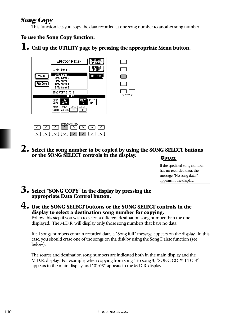 Yamaha AR-100 User Manual | Page 116 / 180