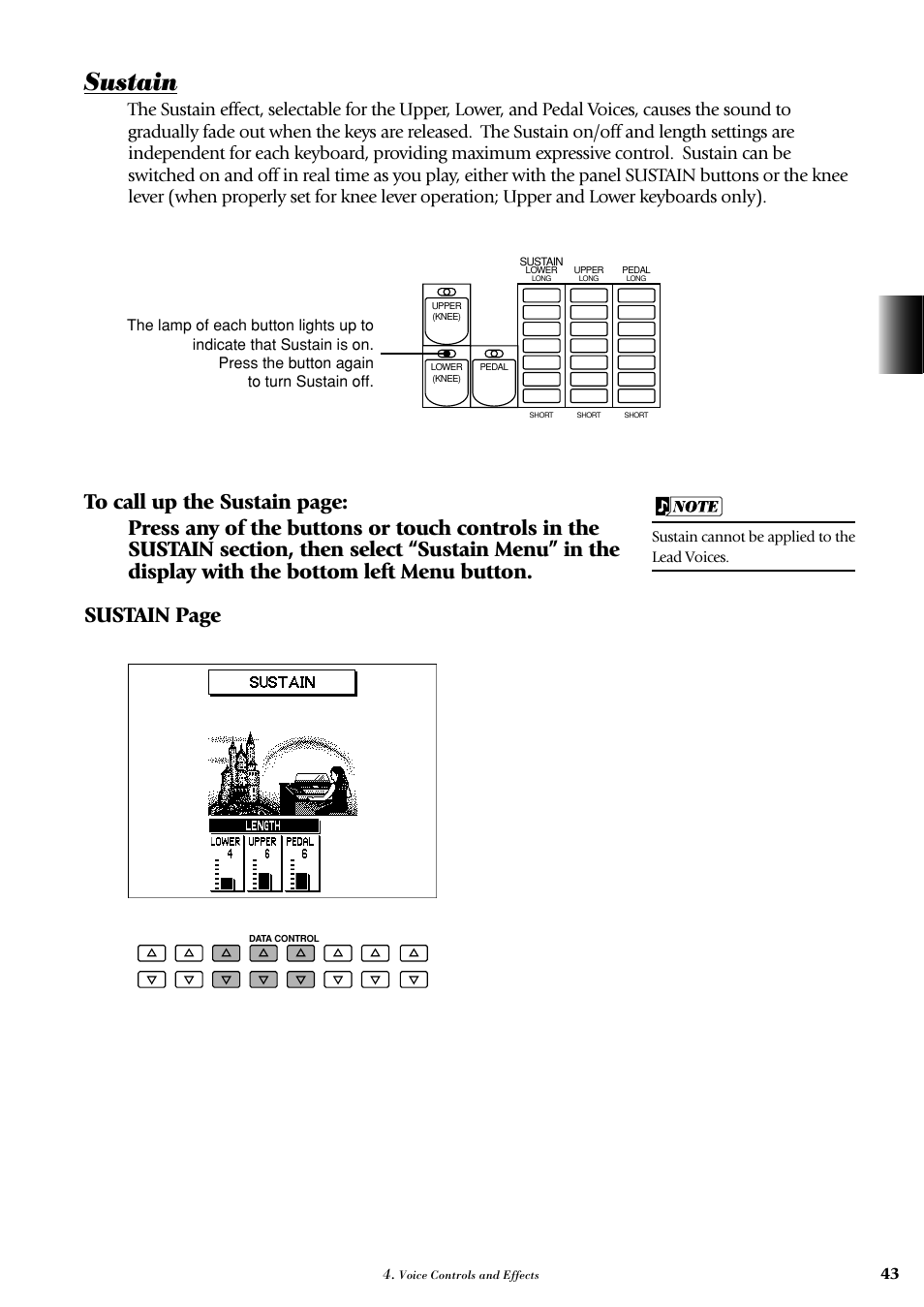 Sustain | Yamaha AR-100 User Manual | Page 49 / 180