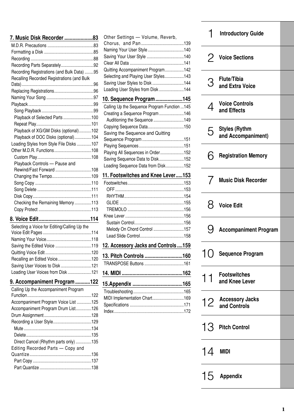Yamaha AR-100 User Manual | Page 7 / 180