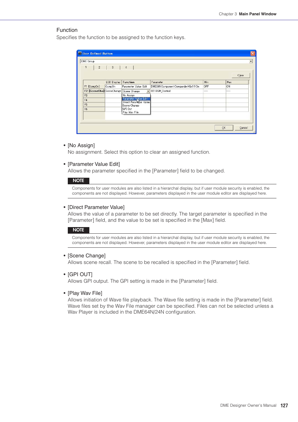 Yamaha DME User Manual | Page 127 / 501