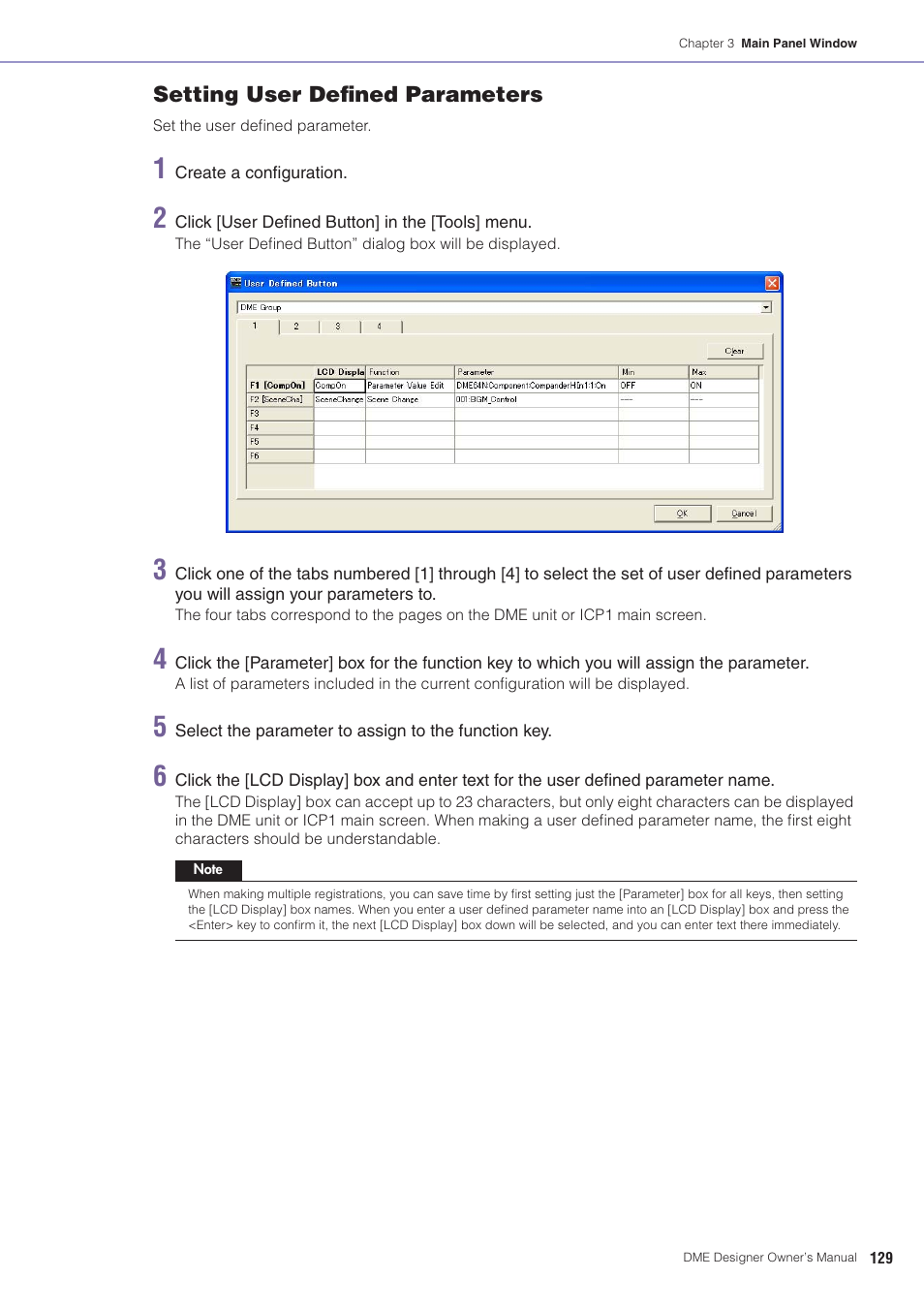 Yamaha DME User Manual | Page 129 / 501