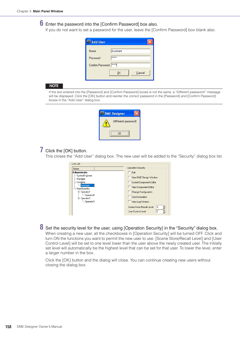Yamaha DME User Manual | Page 158 / 501
