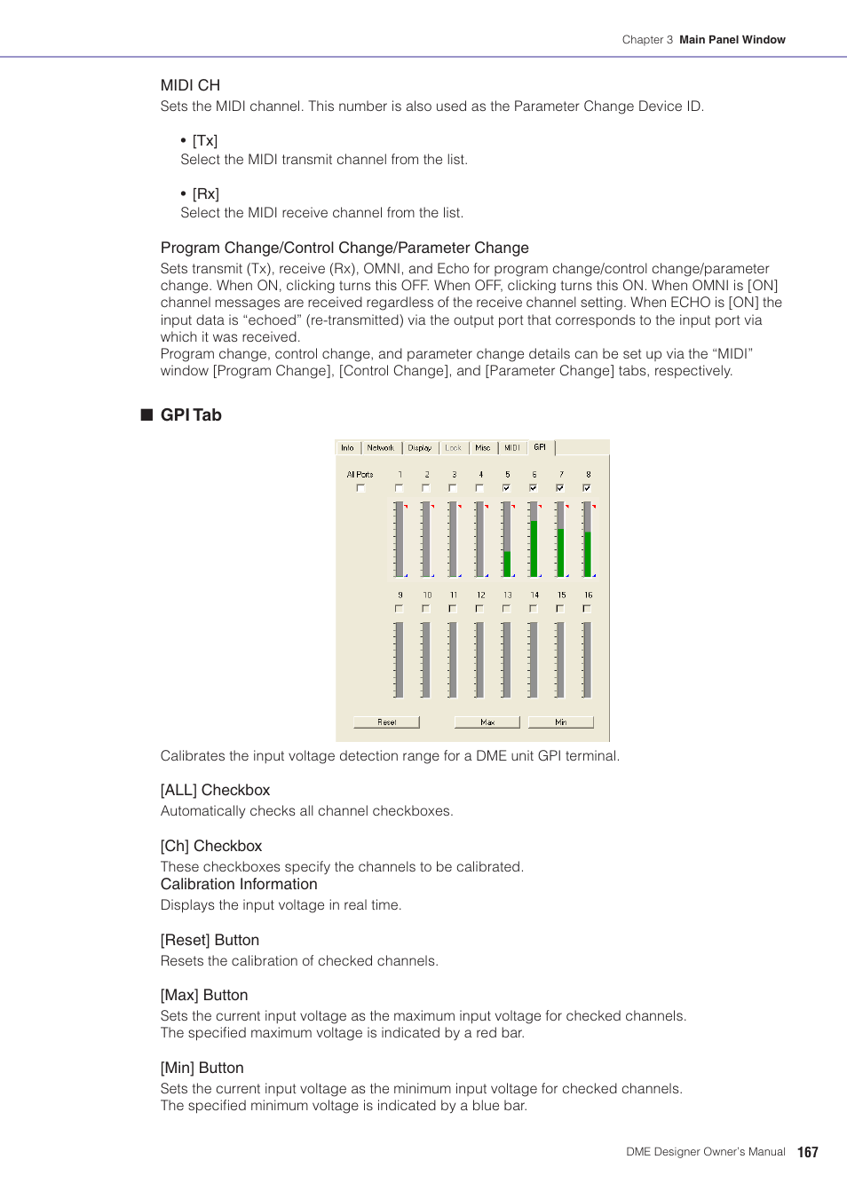 Yamaha DME User Manual | Page 167 / 501