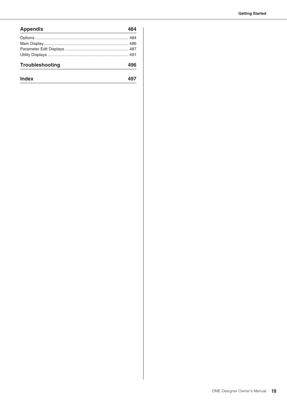 Yamaha DME User Manual | Page 19 / 501