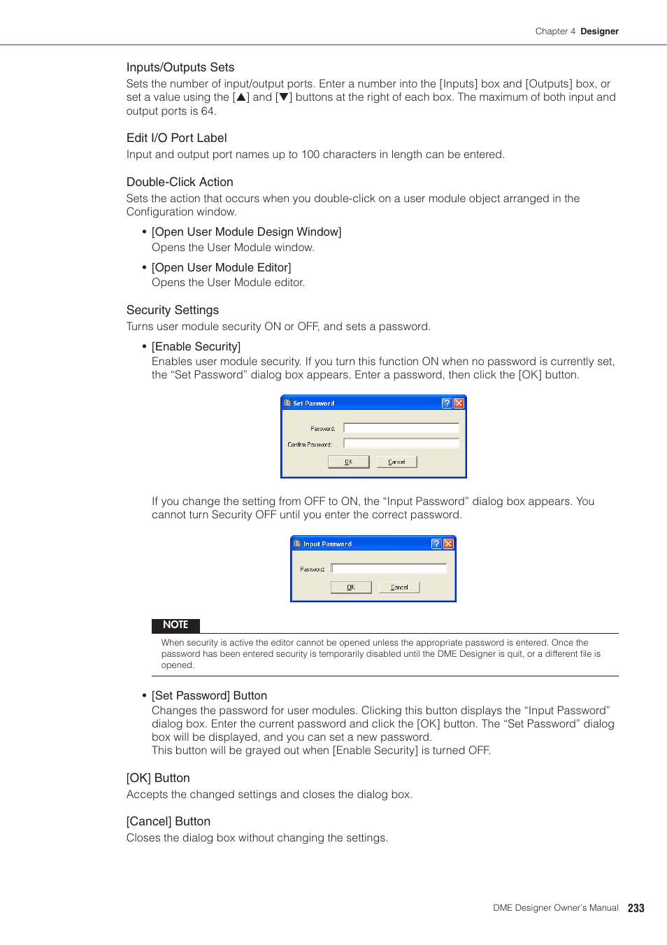 Yamaha DME User Manual | Page 233 / 501