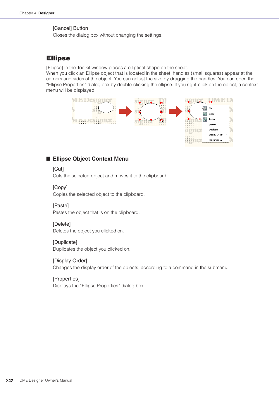 Ellipse | Yamaha DME User Manual | Page 242 / 501