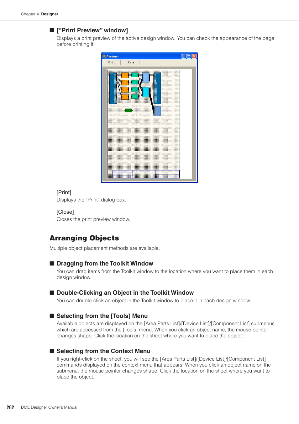 Arranging objects | Yamaha DME User Manual | Page 262 / 501