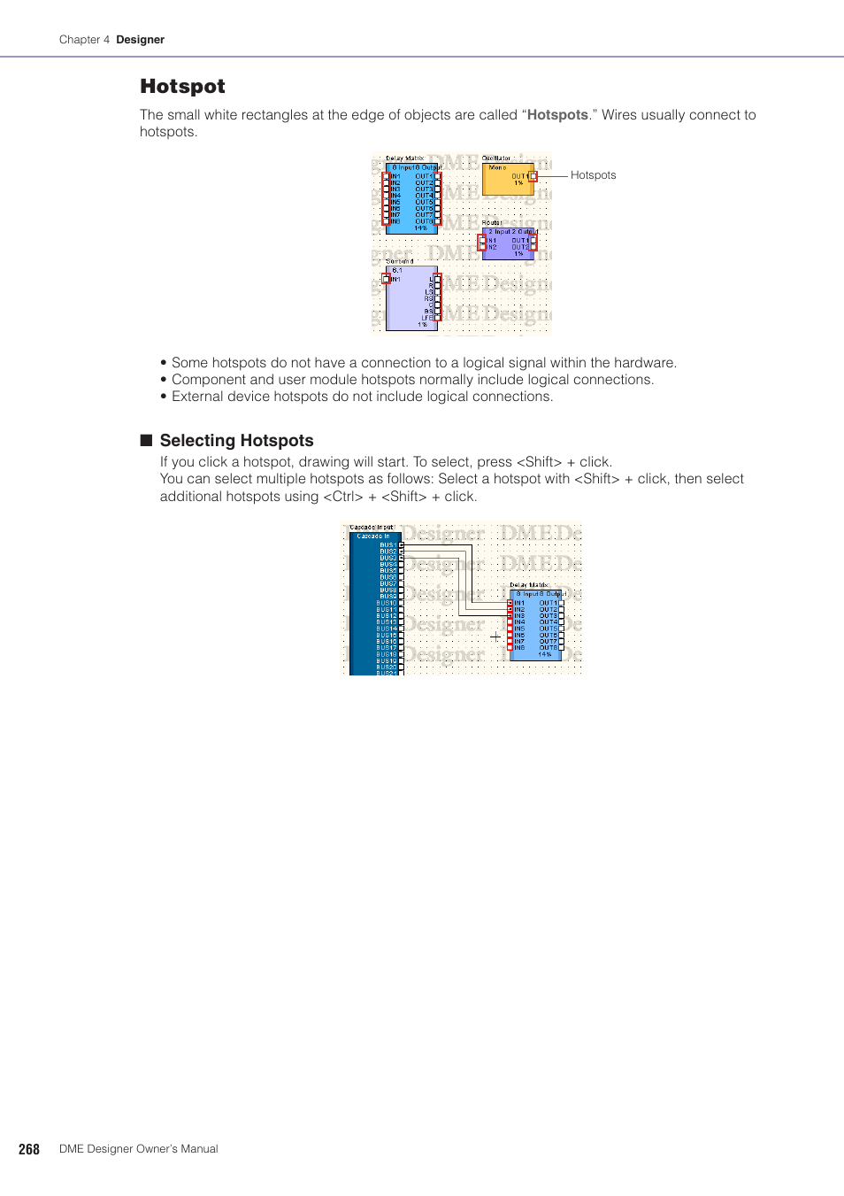 Hotspot | Yamaha DME User Manual | Page 268 / 501