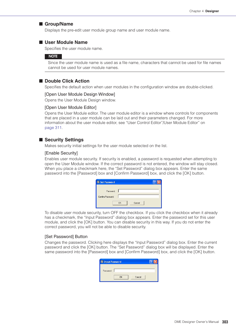 Yamaha DME User Manual | Page 303 / 501