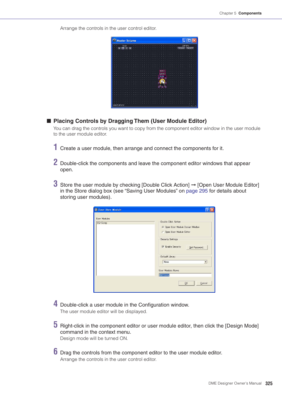 Yamaha DME User Manual | Page 325 / 501