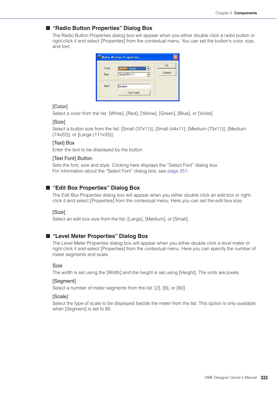 Yamaha DME User Manual | Page 333 / 501