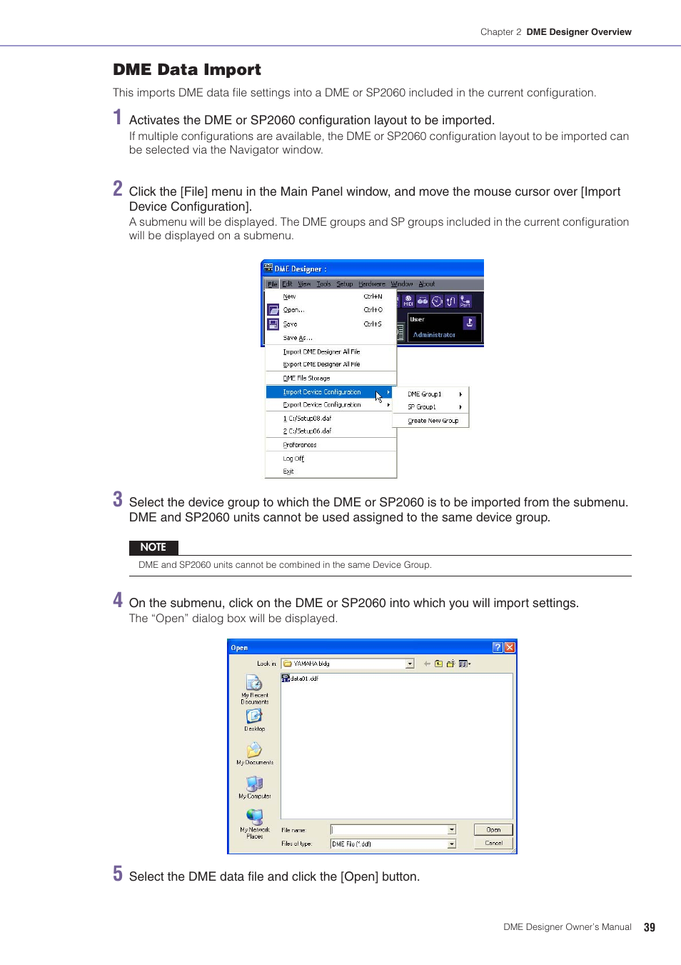 Yamaha DME User Manual | Page 39 / 501