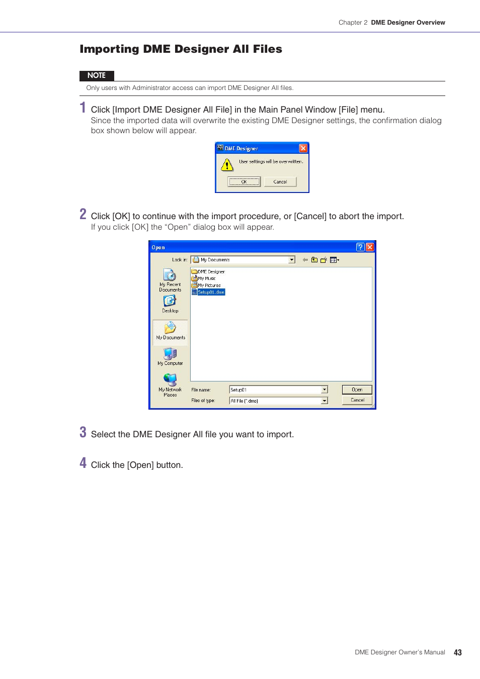 Yamaha DME User Manual | Page 43 / 501