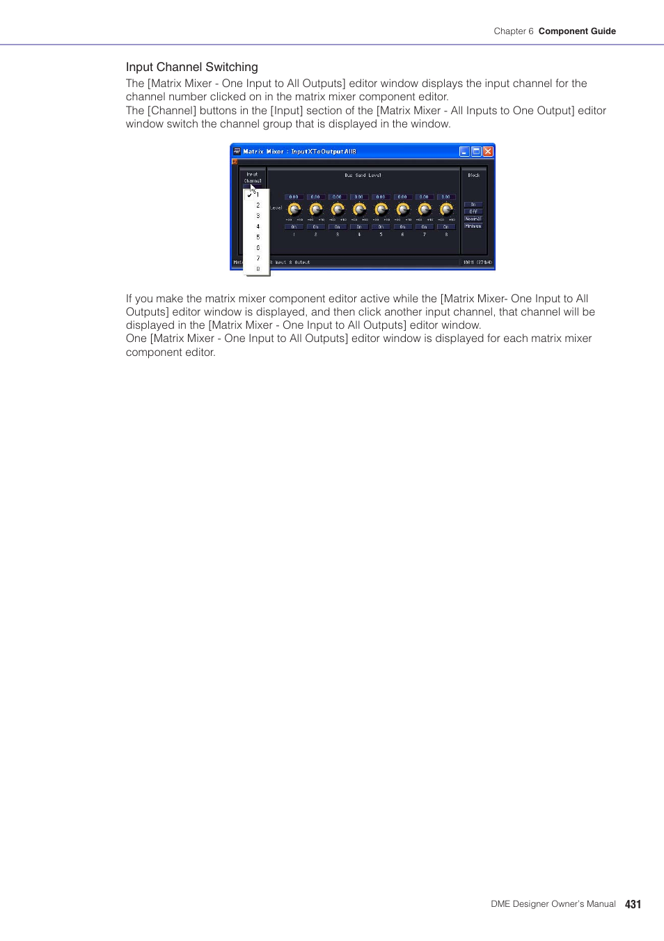 Yamaha DME User Manual | Page 431 / 501