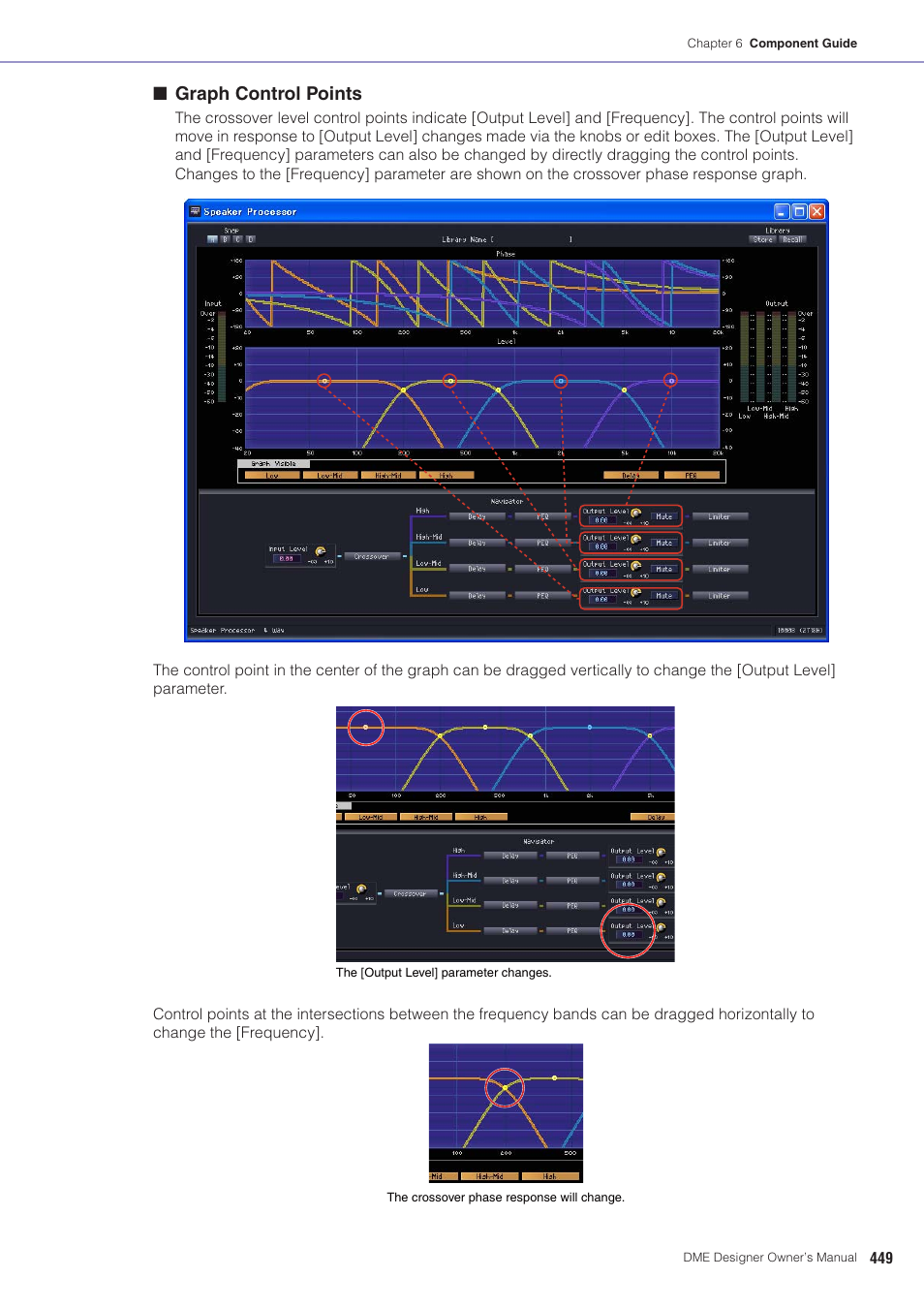 Graph control points | Yamaha DME User Manual | Page 449 / 501