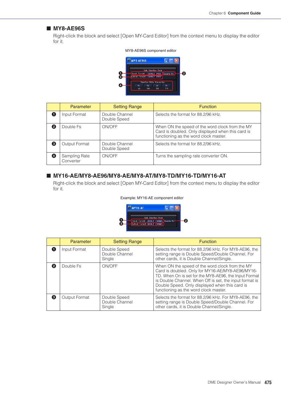 My8-ae96s | Yamaha DME User Manual | Page 475 / 501