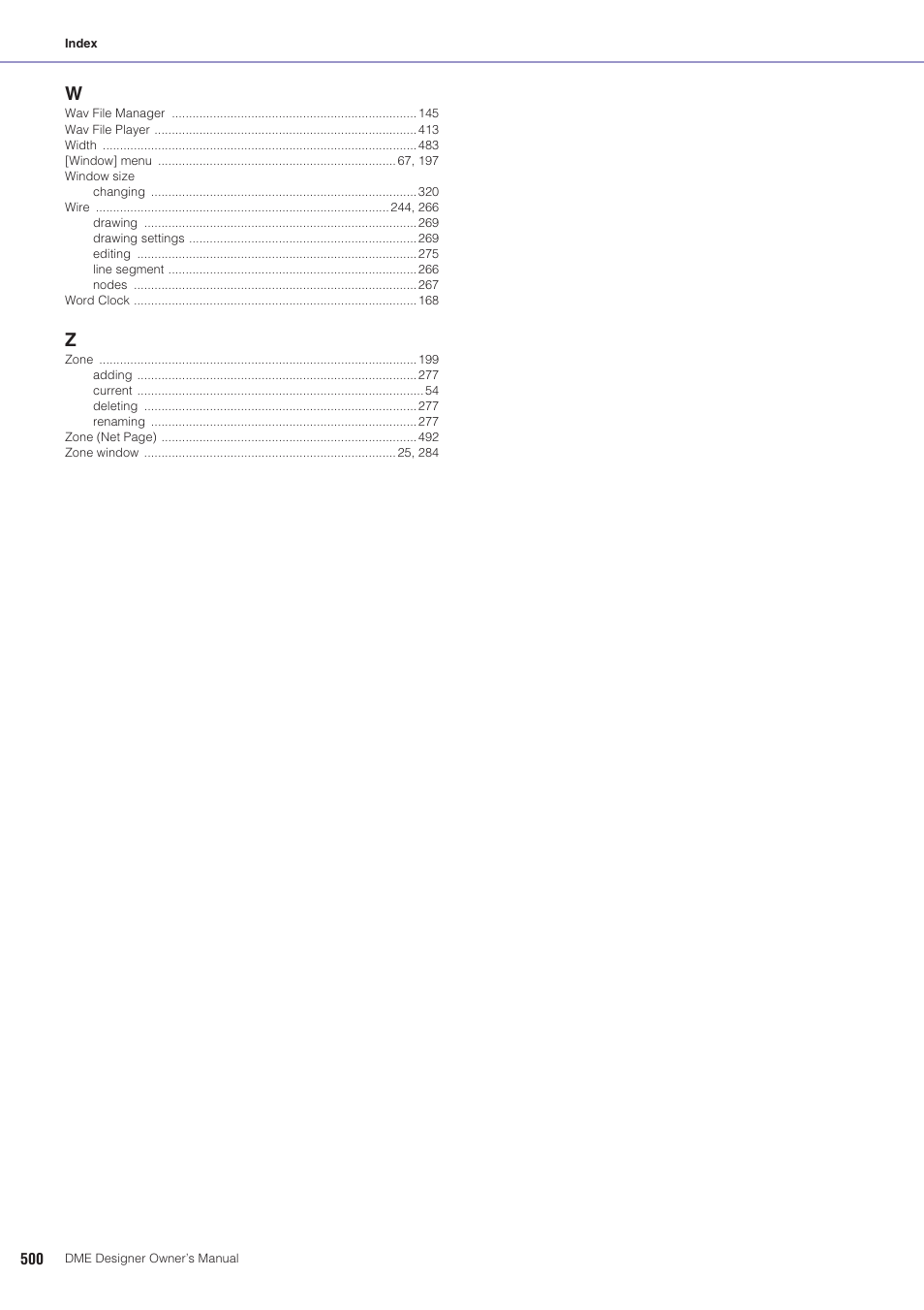 Yamaha DME User Manual | Page 500 / 501