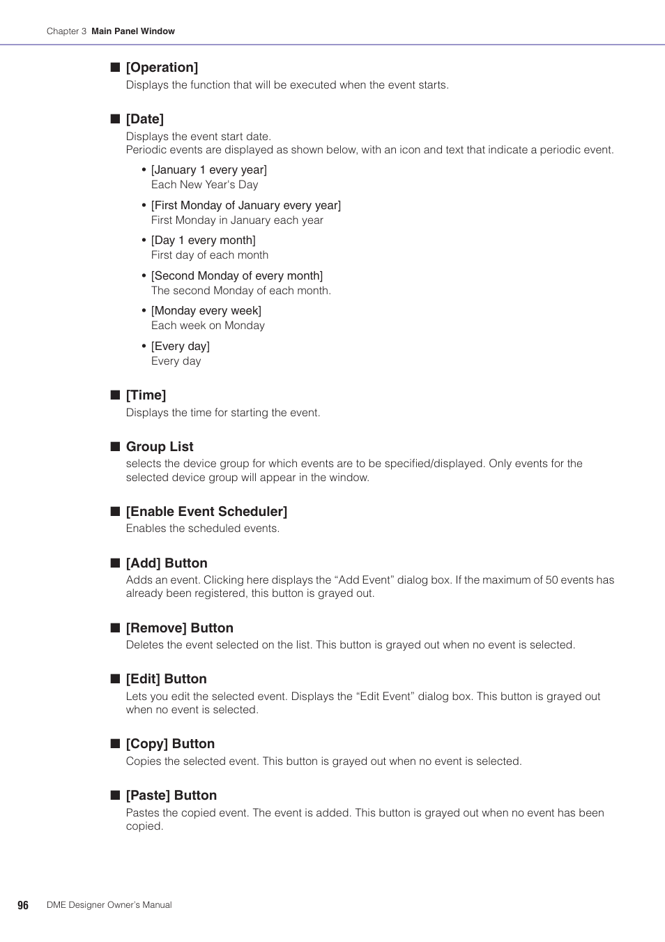 Yamaha DME User Manual | Page 96 / 501