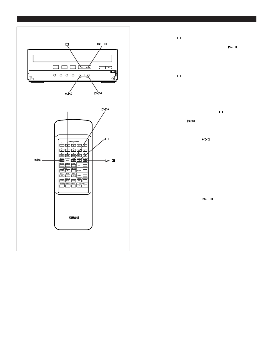 19 compact disc player operation, Cd player, Prog | There are several methods as described below, Press the stop button while the unit is stopped, Open the disc table, Switch off the power | Yamaha CC-70W User Manual | Page 21 / 51