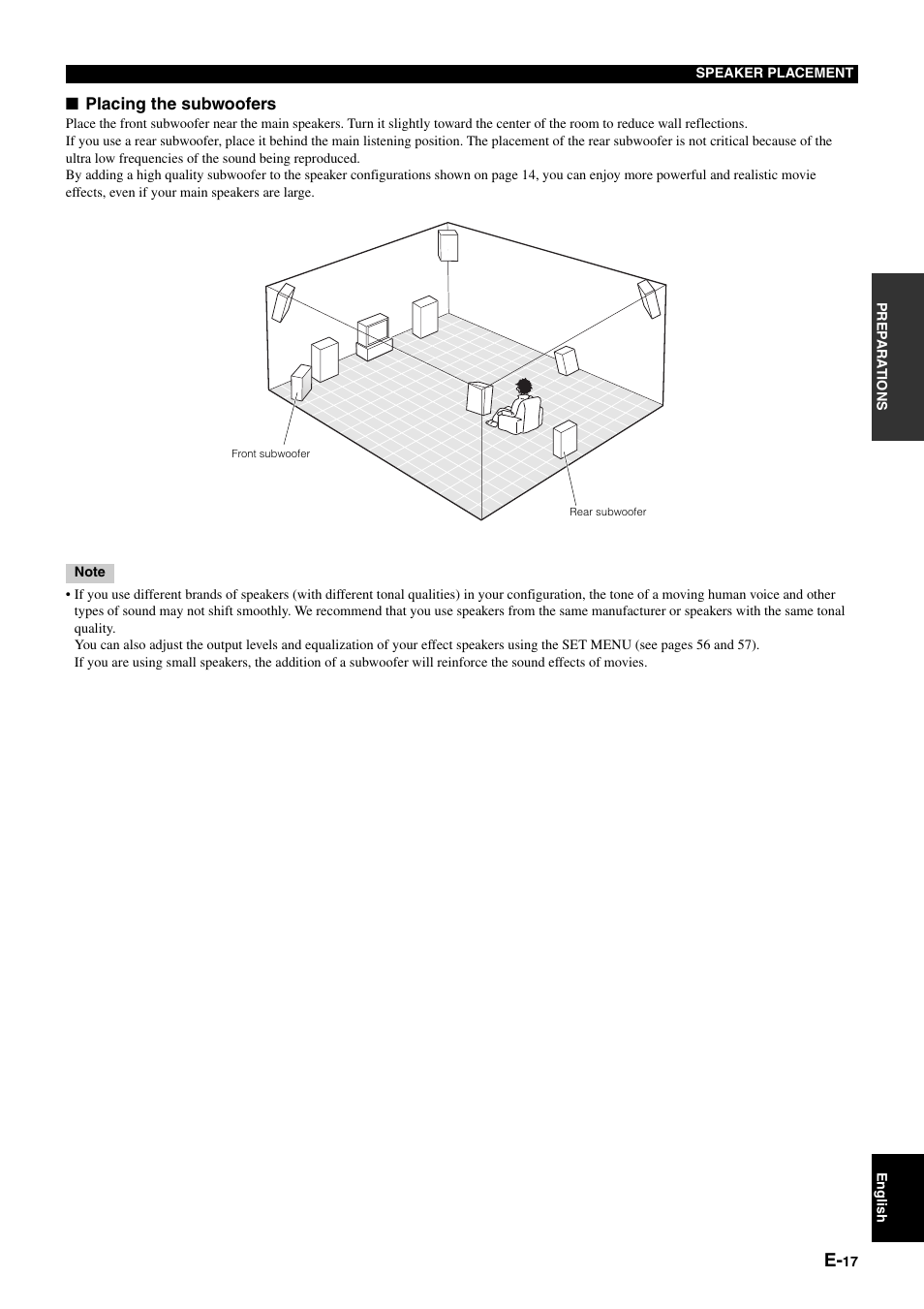 Yamaha DSP-AZ1 User Manual | Page 19 / 110