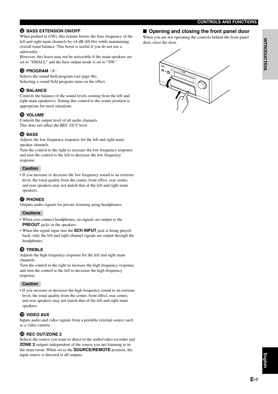 Yamaha DSP-AZ1 User Manual | Page 9 / 110