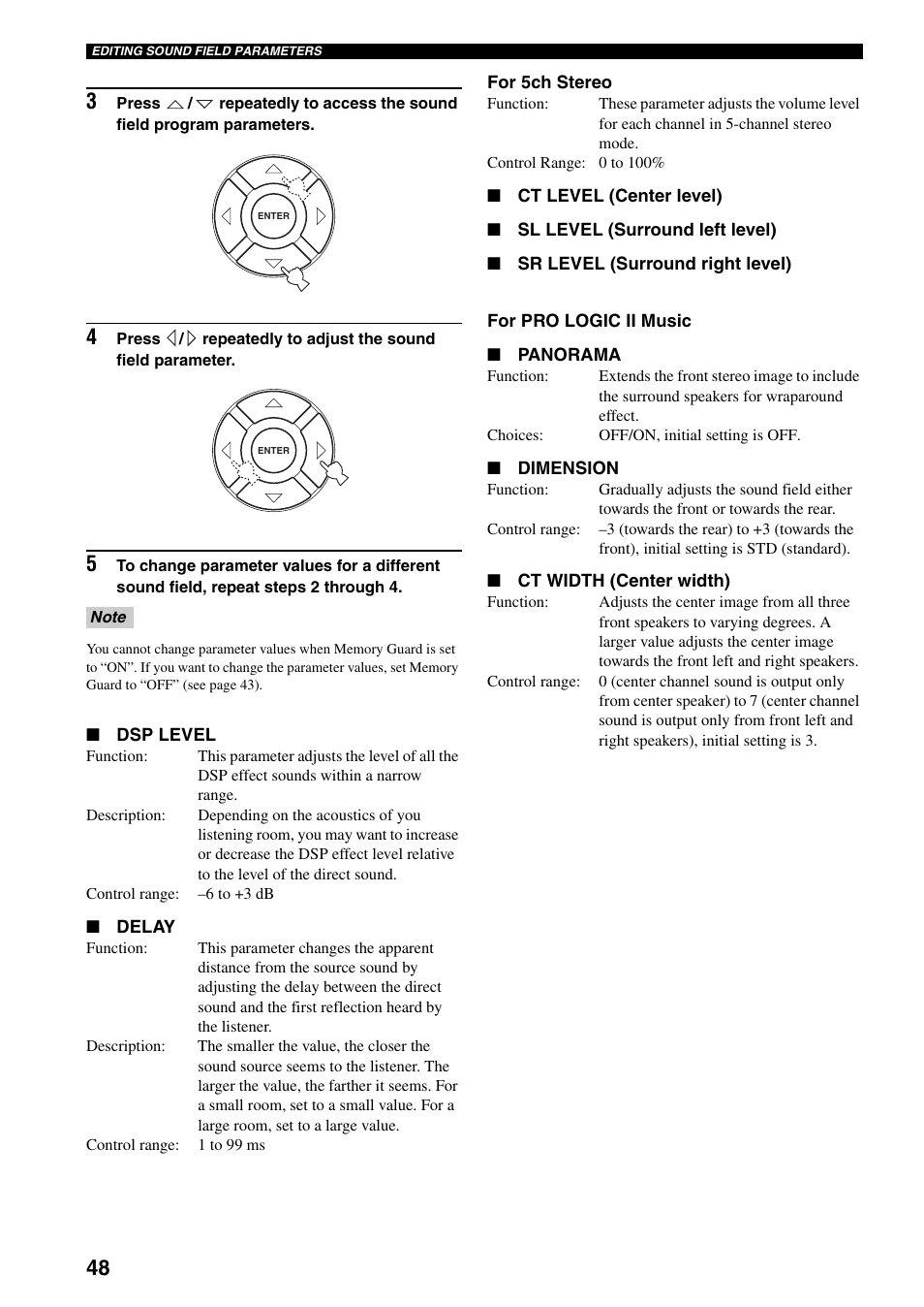 Yamaha RX-SL80 User Manual | Page 52 / 62