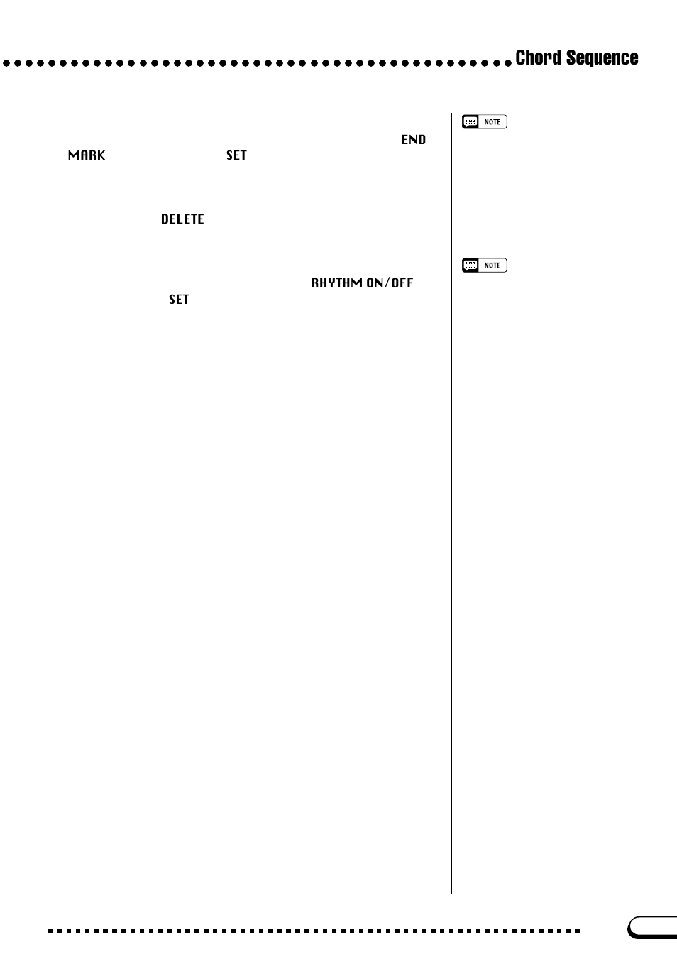 Chord sequence | Yamaha CVP-103M  EN User Manual | Page 125 / 178