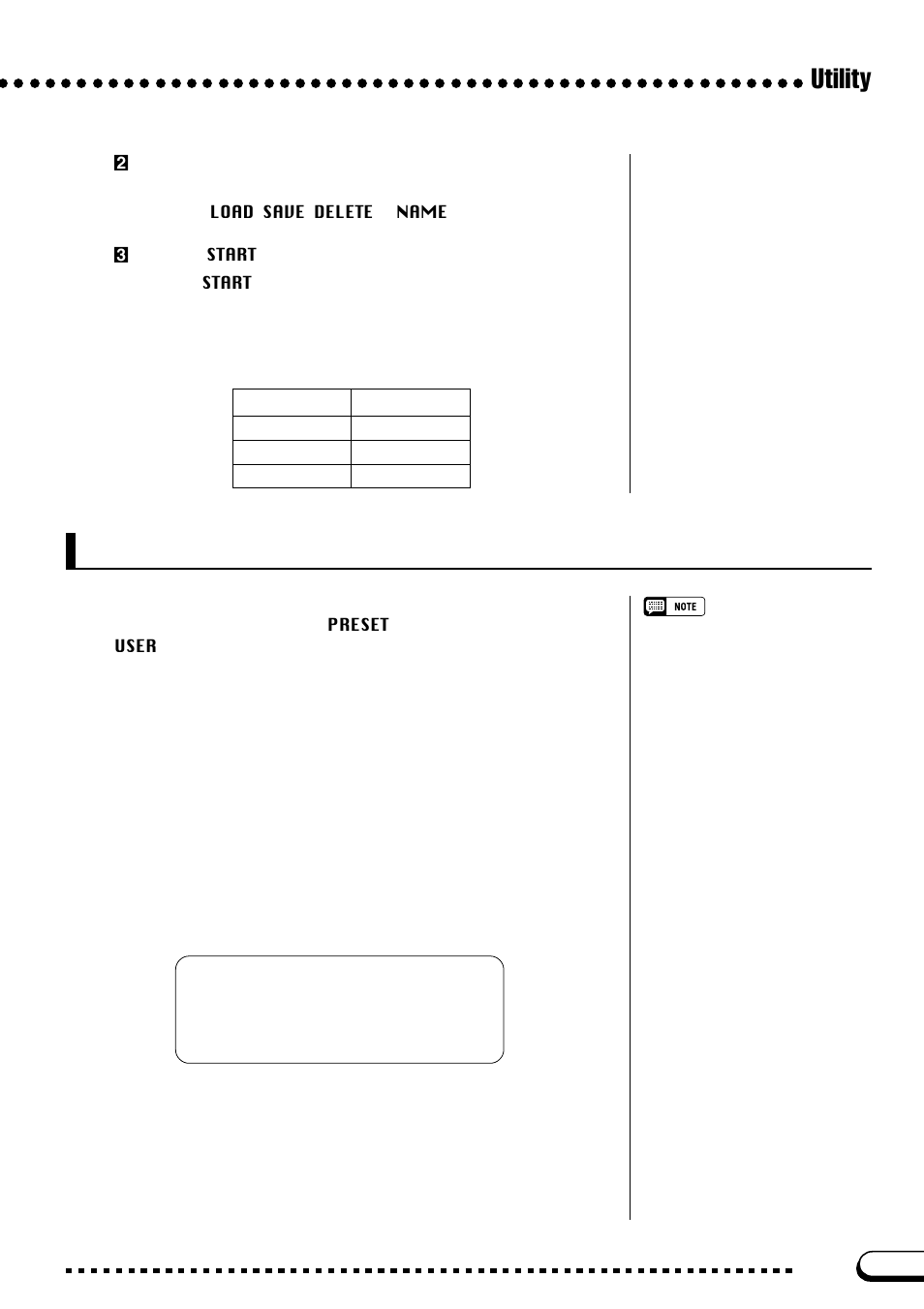 Function [scale tuning] display — page 16, Utility, Preset scale | Yamaha CVP-103M  EN User Manual | Page 155 / 178