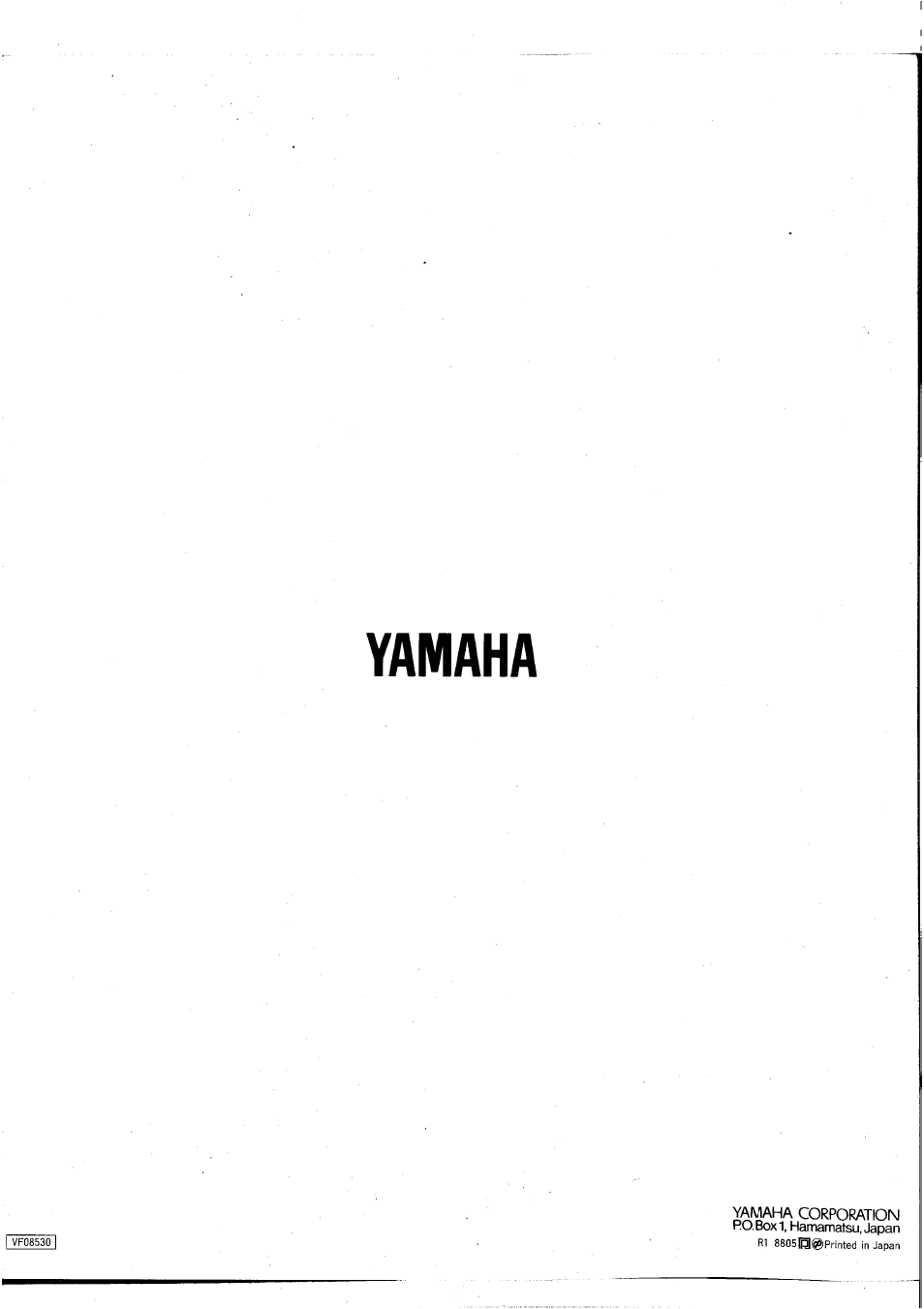 Yamaha | Yamaha GEP50 User Manual | Page 100 / 100