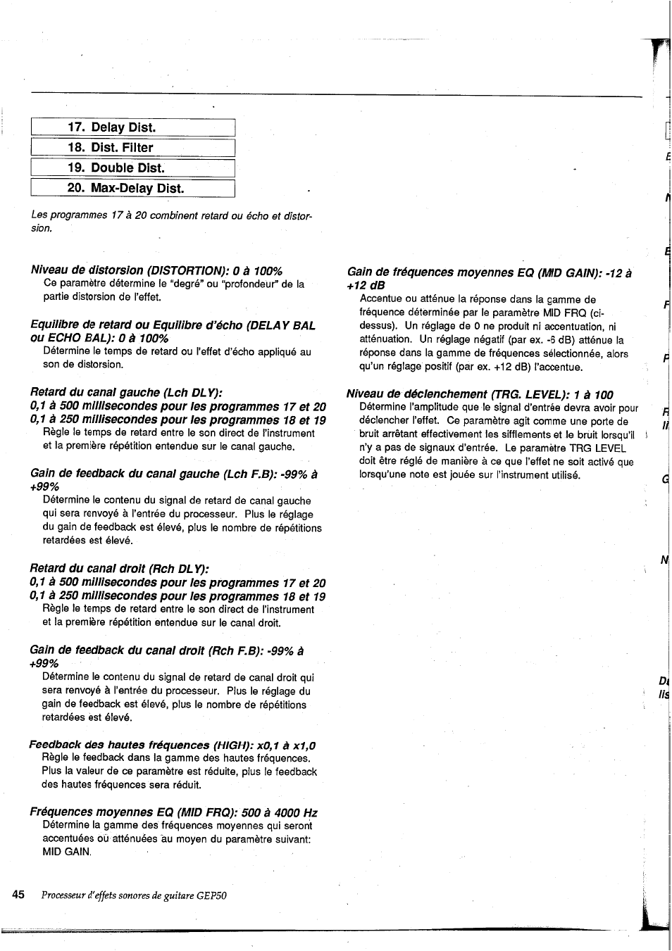 Yamaha GEP50 User Manual | Page 44 / 100