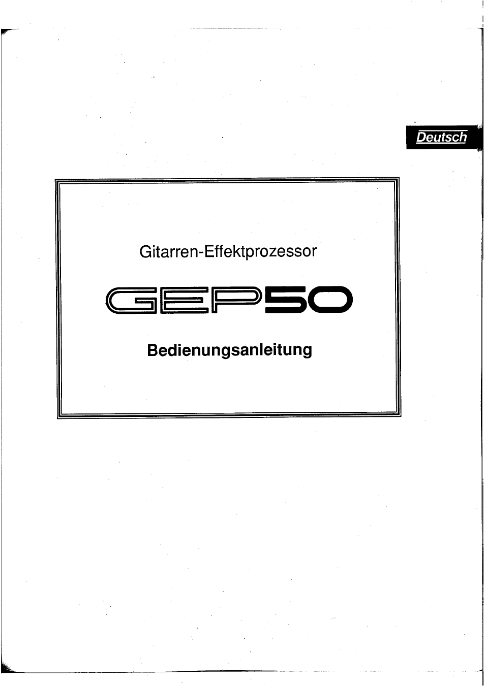 Yamaha GEP50 User Manual | Page 60 / 100