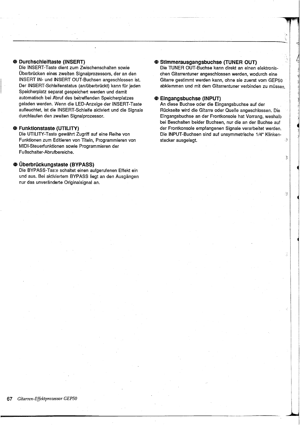 Yamaha GEP50 User Manual | Page 65 / 100