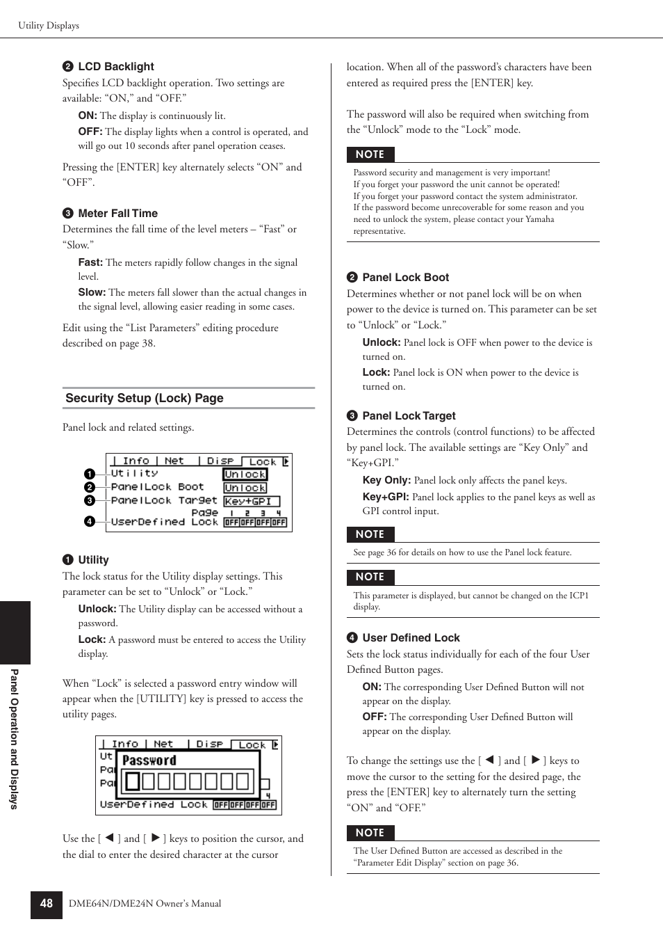 Yamaha DME64N User Manual | Page 48 / 80