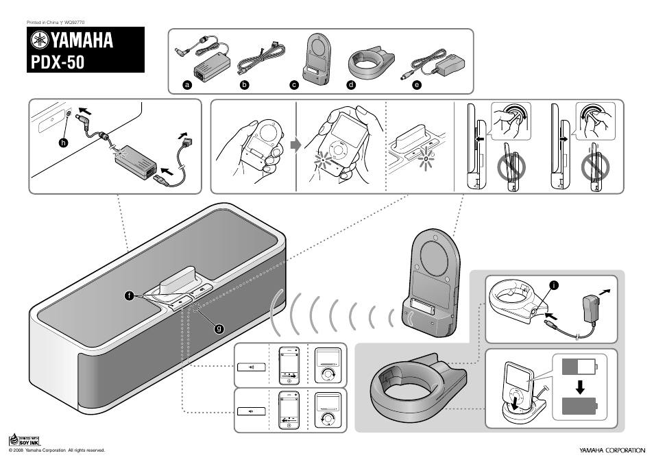 Pdx-50_qm, Pdx-50 | Yamaha PDX-50 User Manual | Page 2 / 2