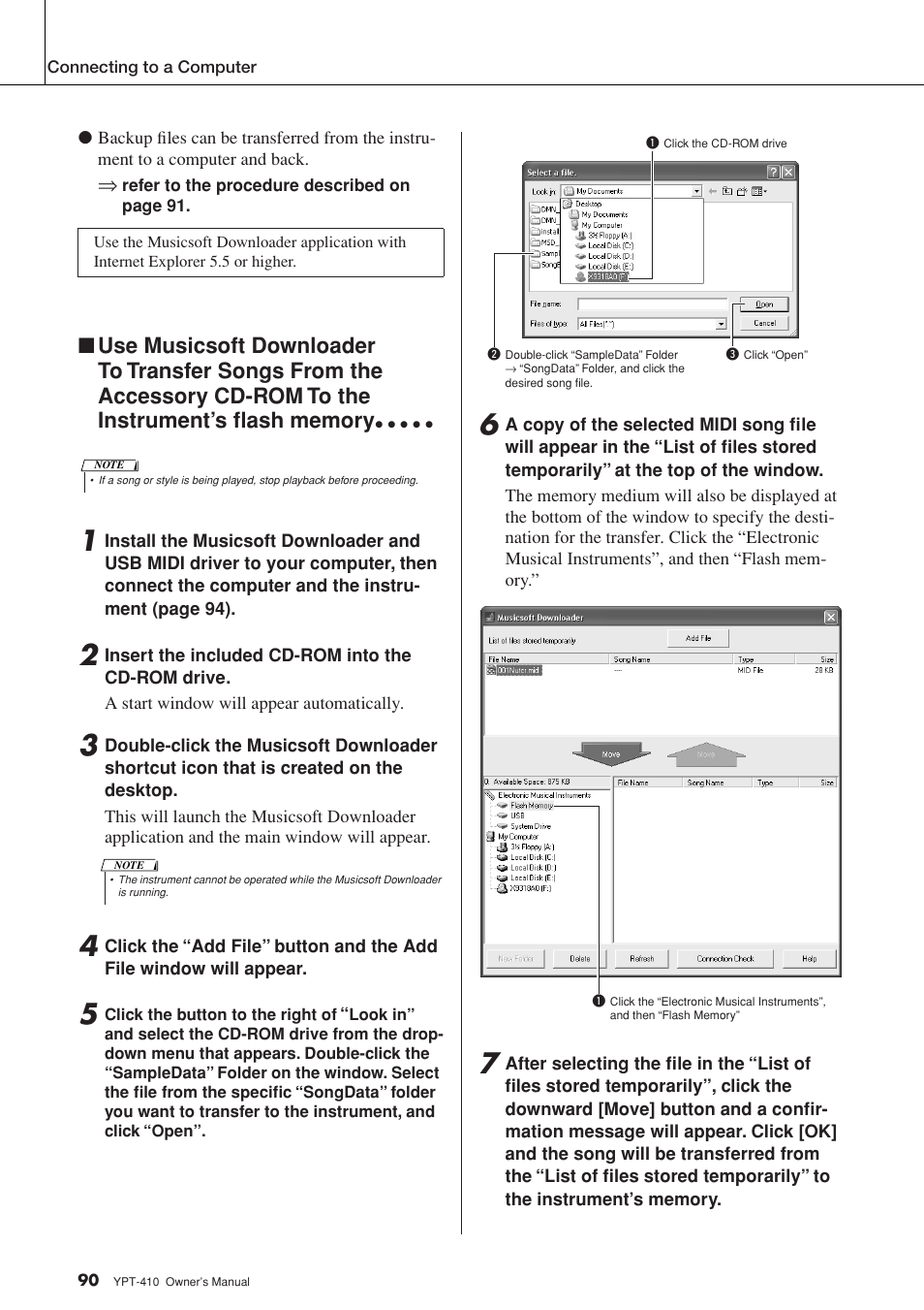 Yamaha YPT-410 User Manual | Page 90 / 127