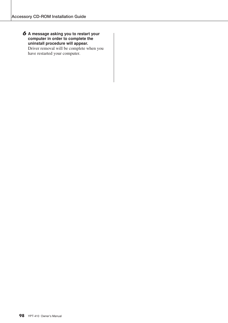 Yamaha YPT-410 User Manual | Page 98 / 127