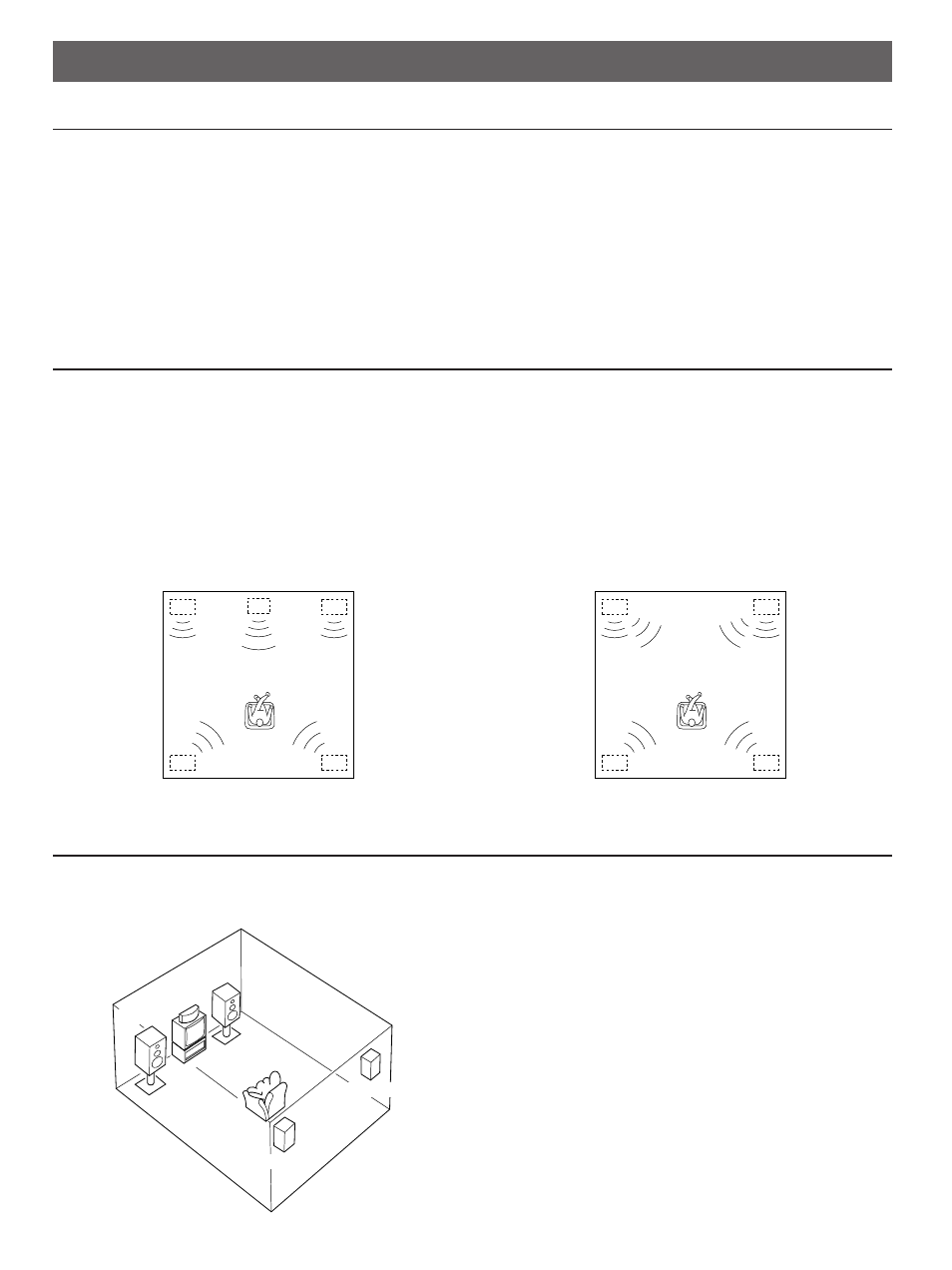 Speaker setting up for this unit, Speakers to be used, Speaker configuration | Speaker placement | Yamaha RX-V480 User Manual | Page 6 / 29