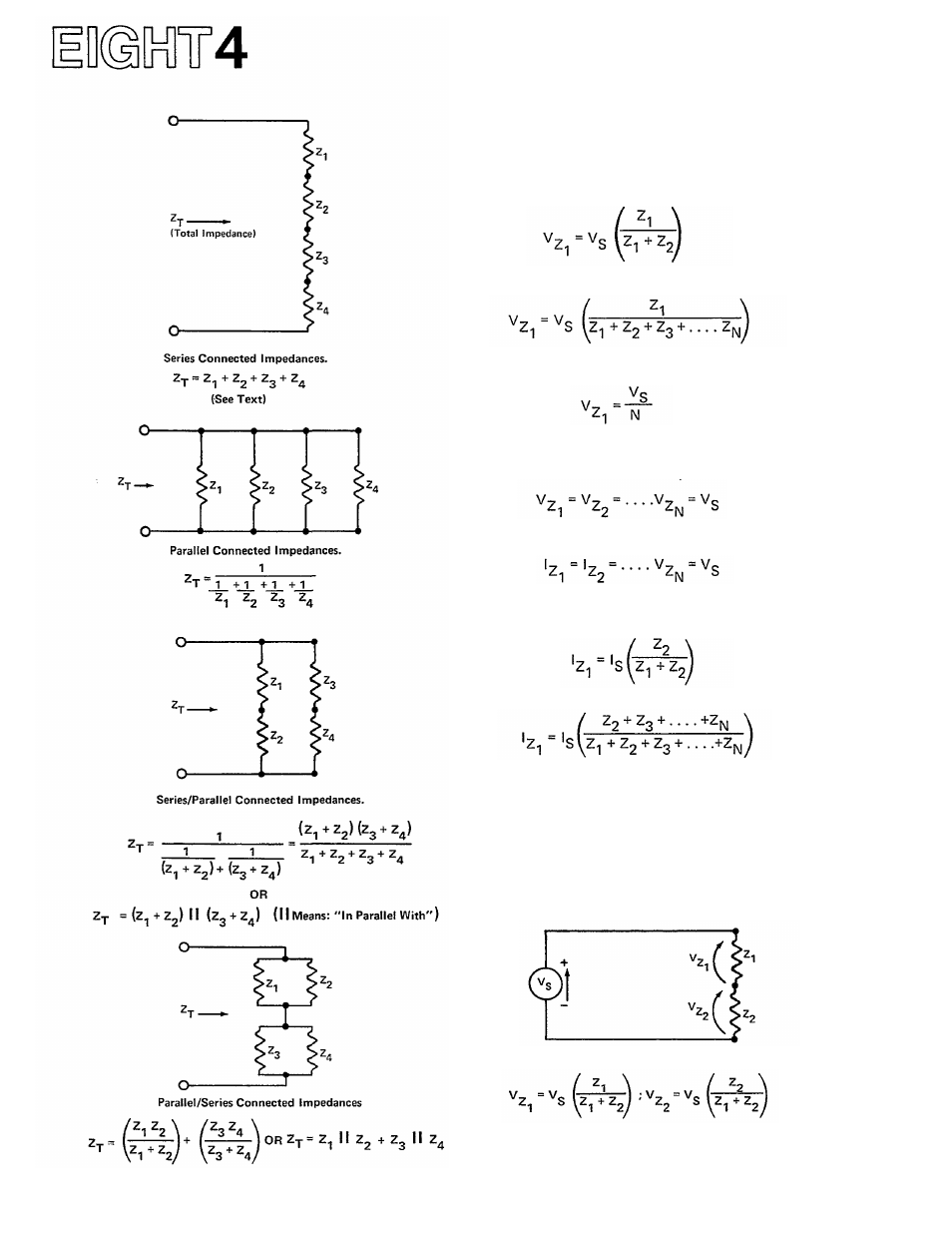 Voltage and current division 4 | Yamaha P-2200 User Manual | Page 55 / 59