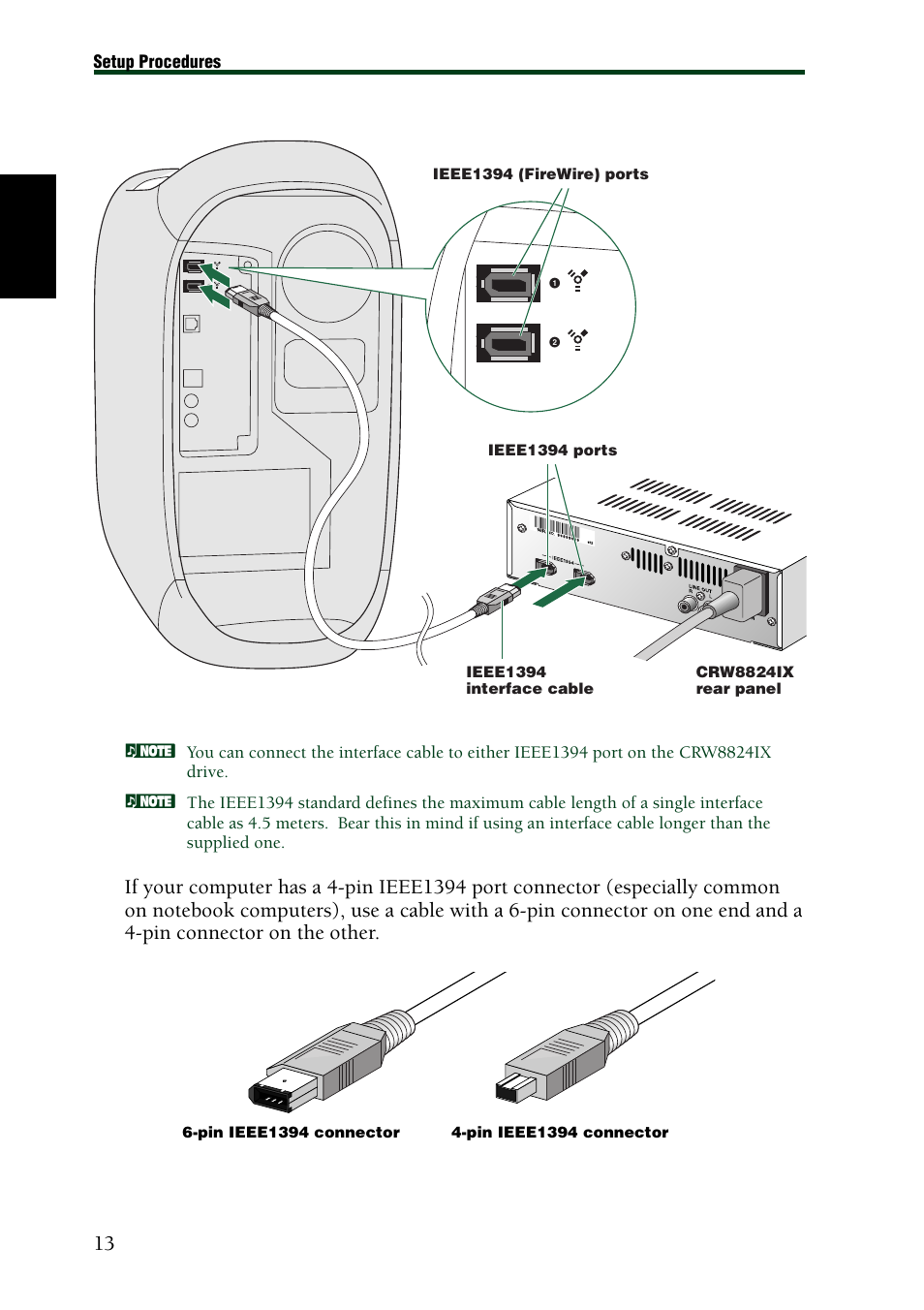 Connection to a macintosh computer | Yamaha CRW8824IX Series User Manual | Page 22 / 44