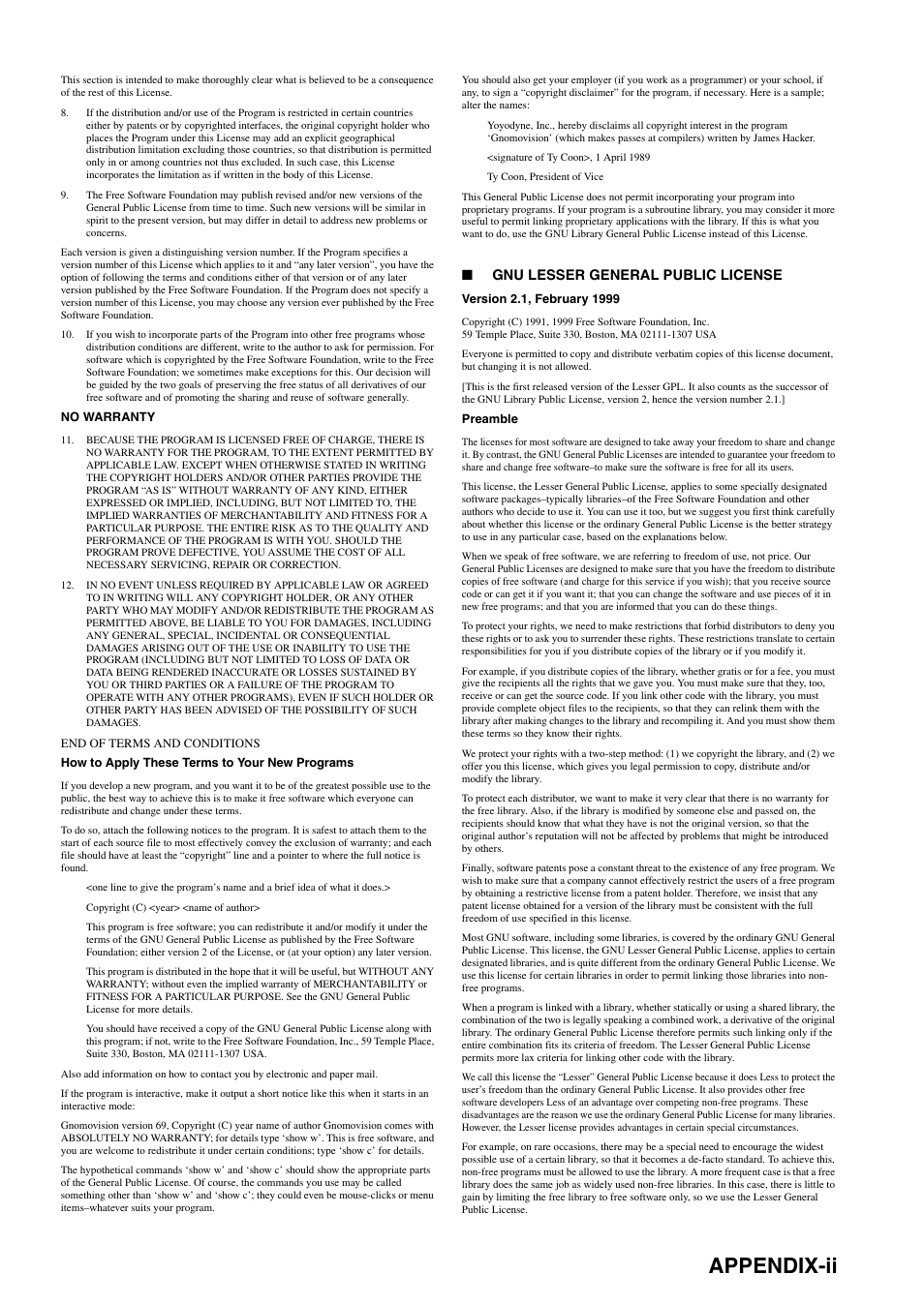 Appendix-ii | Yamaha RX-N600D User Manual | Page 127 / 142