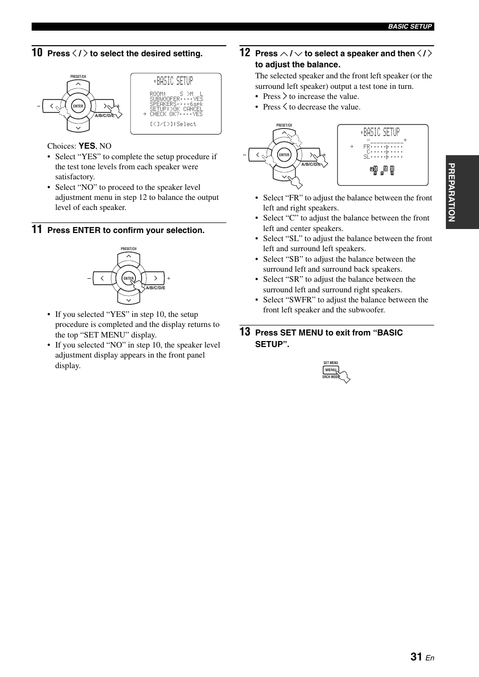 Basic setup | Yamaha RX-N600D User Manual | Page 33 / 142