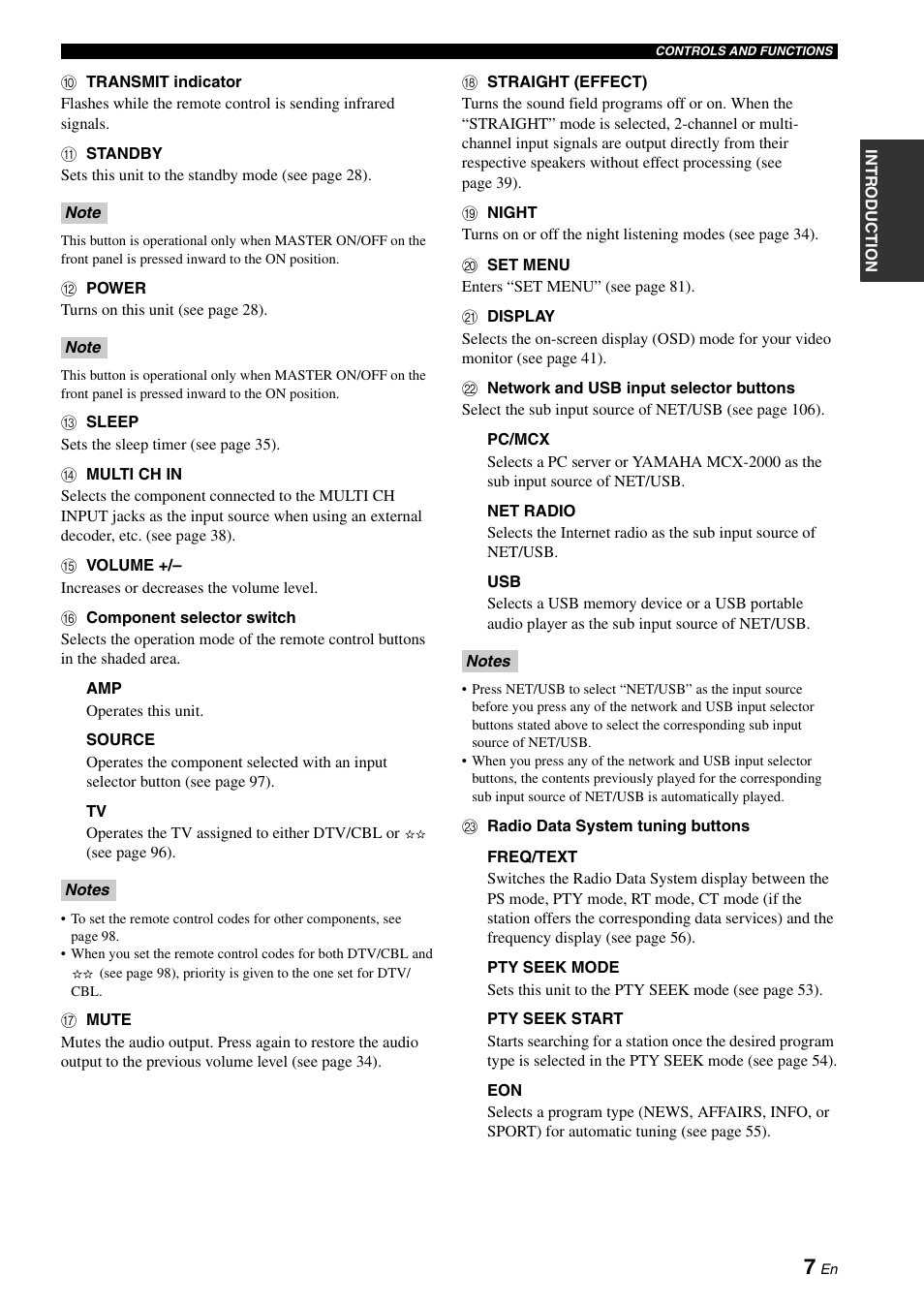 Yamaha RX-N600D User Manual | Page 9 / 142