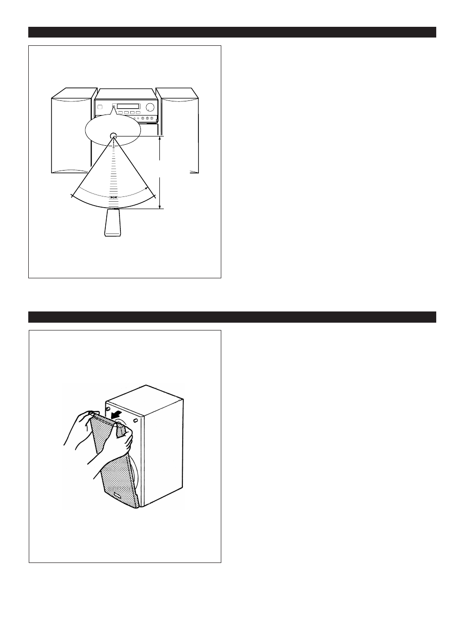 Proper use of the remote control transmitter | Yamaha CC-70S User Manual | Page 11 / 51