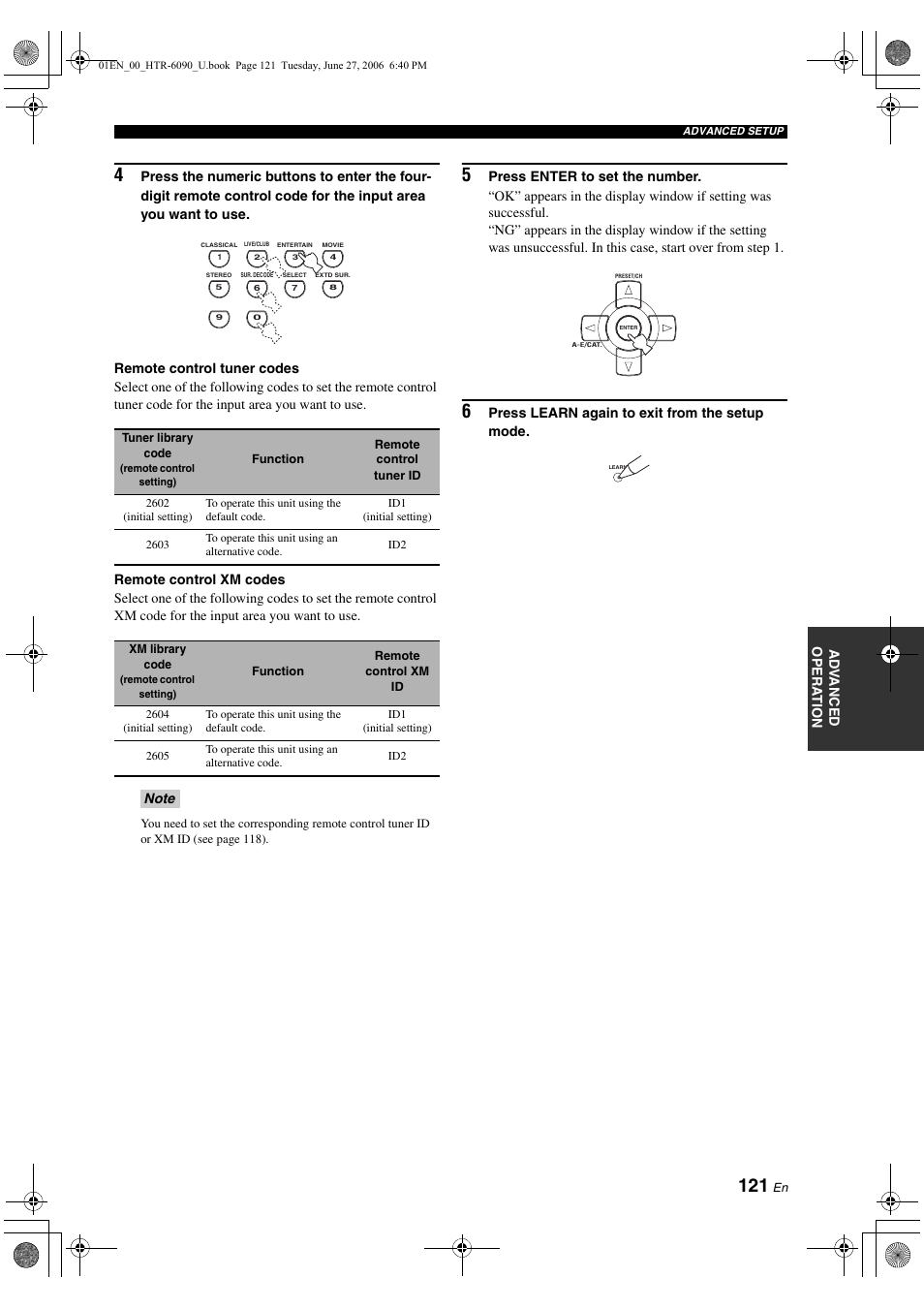 Yamaha HTR-6090 User Manual | Page 125 / 152