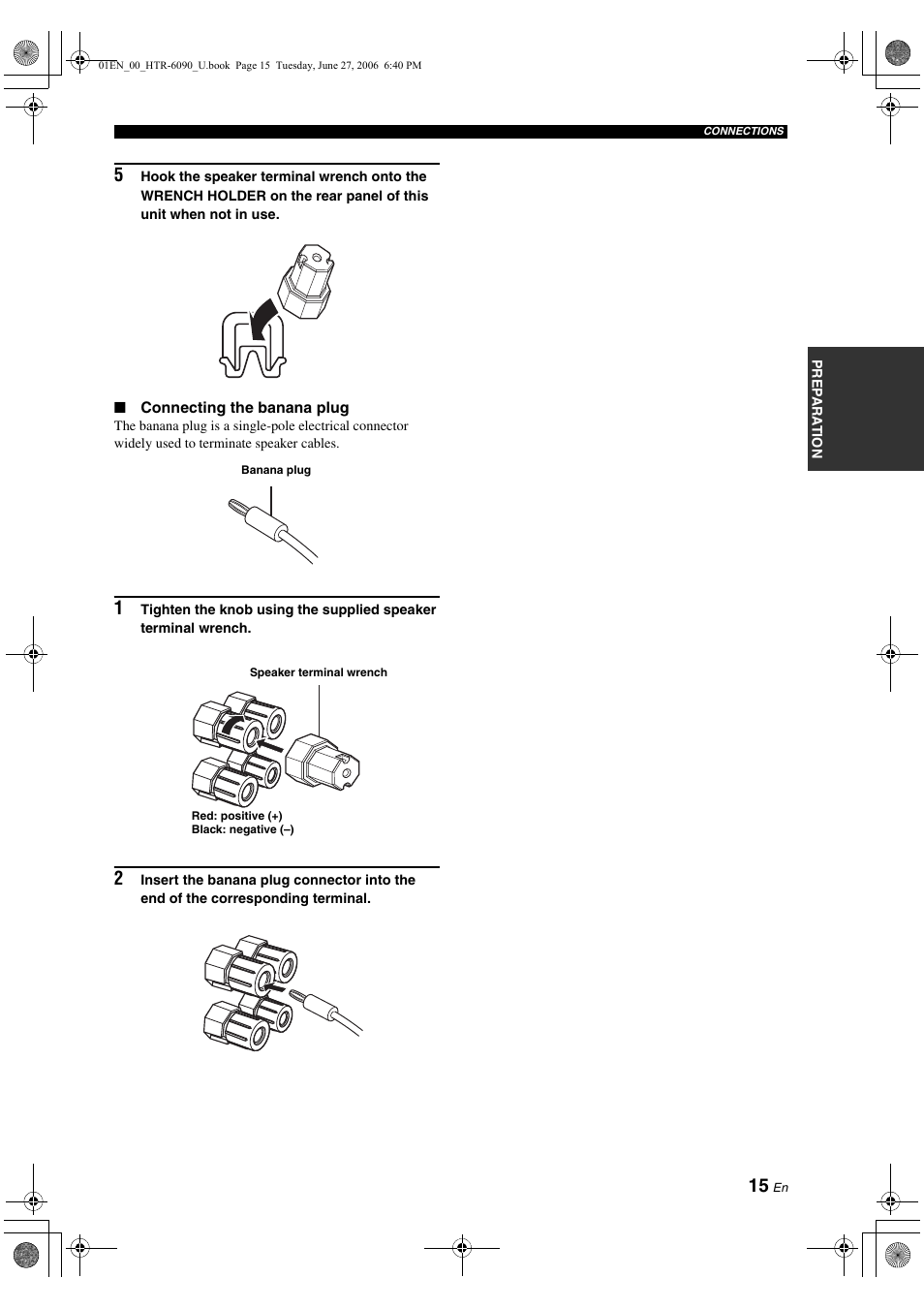 Yamaha HTR-6090 User Manual | Page 19 / 152