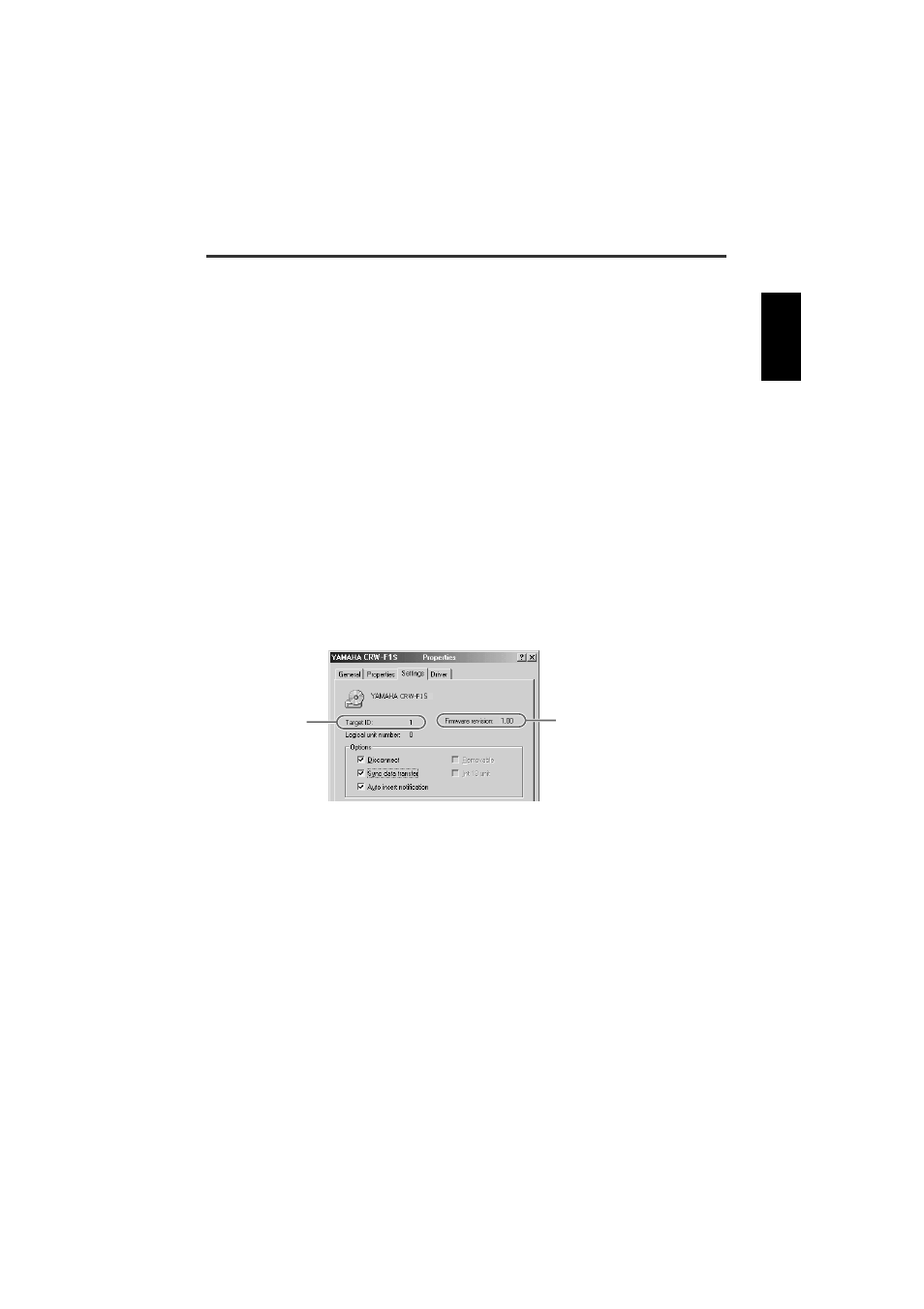 Firmware | Yamaha CD Recordable/Rewritable Drive CRW-F1SX User Manual | Page 43 / 52