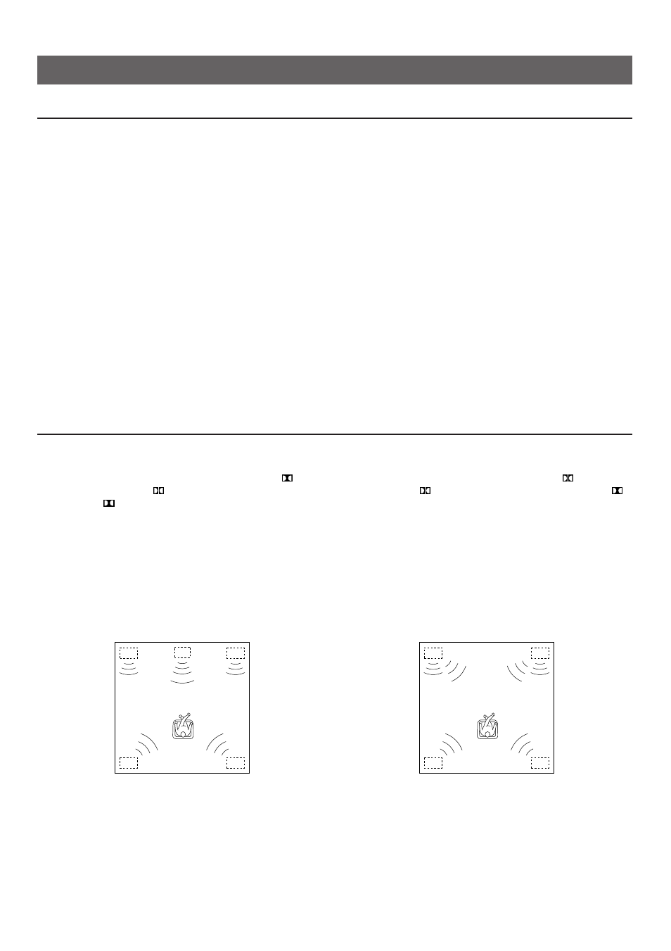 Speaker setup, Speakers to be used speaker configuration | Yamaha R-V1103 User Manual | Page 10 / 59